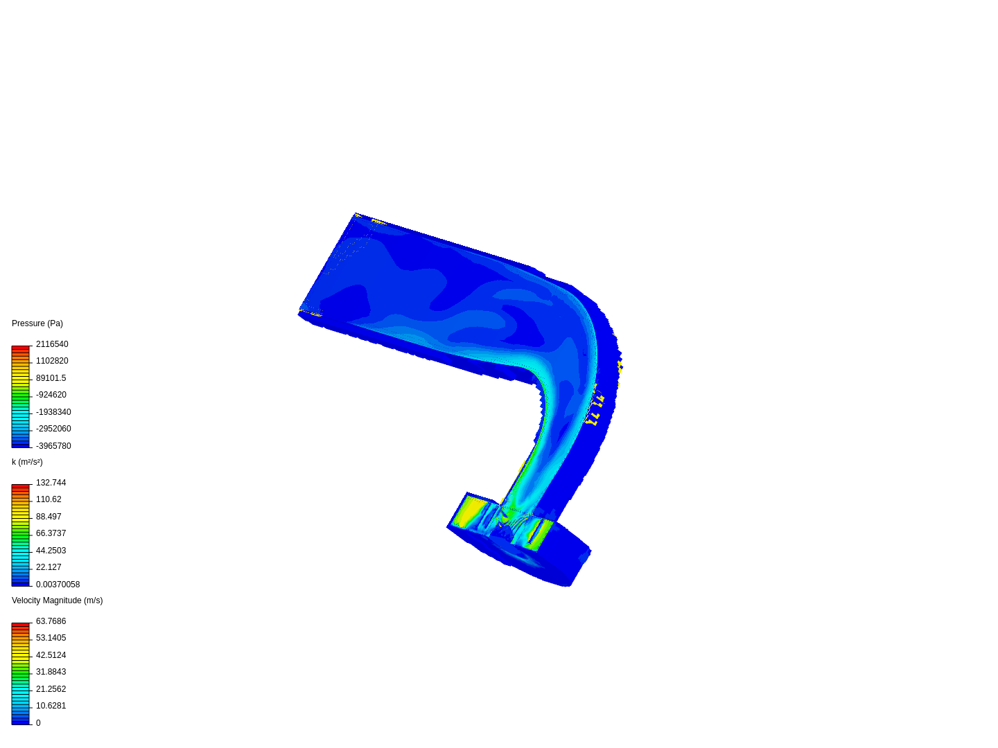 Fluid Flow Simulation Through a Water Turbine  PRIVATE image
