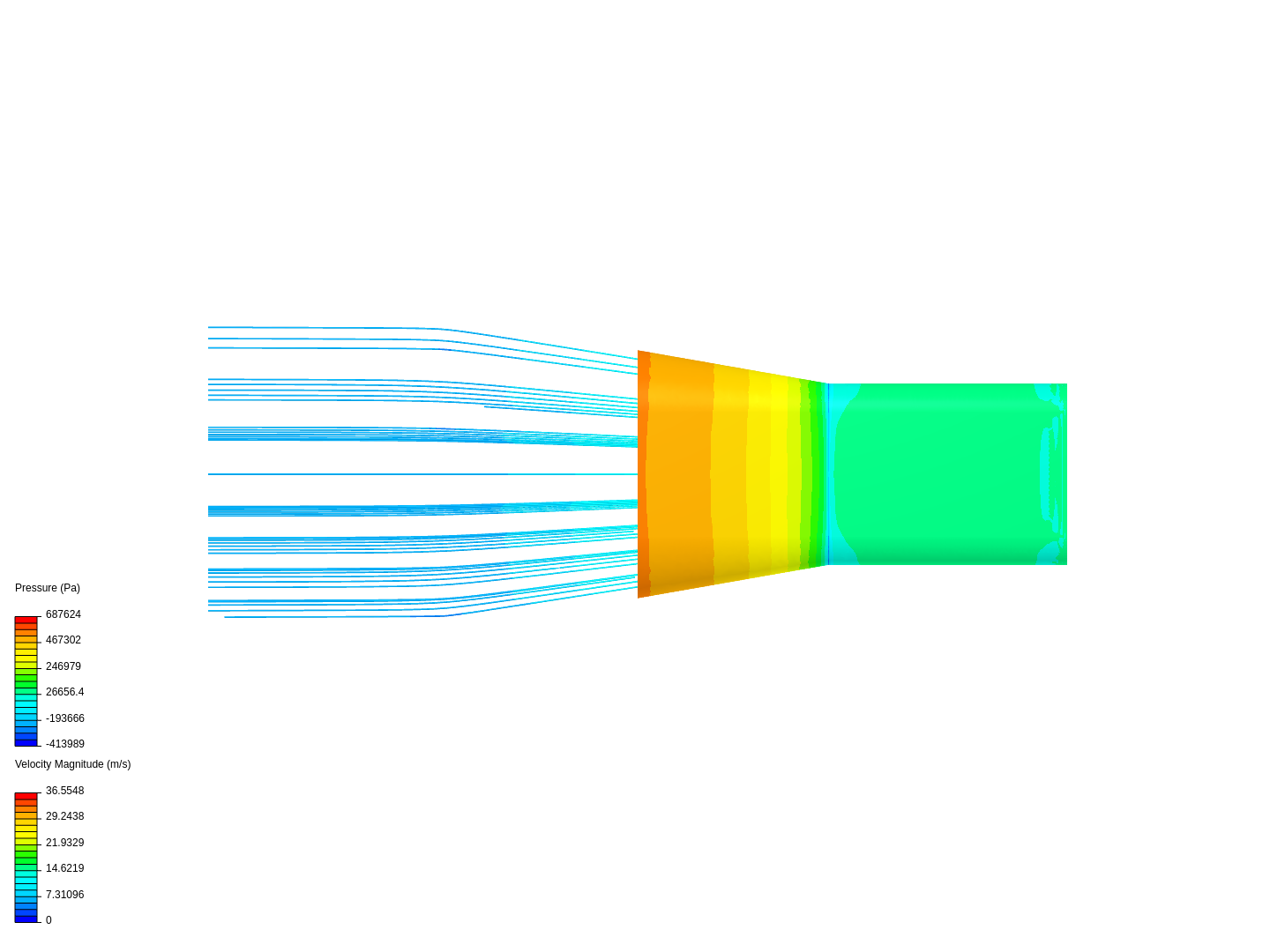 Convergent nozzle for Water Jet Propulsion. Second Prototype image