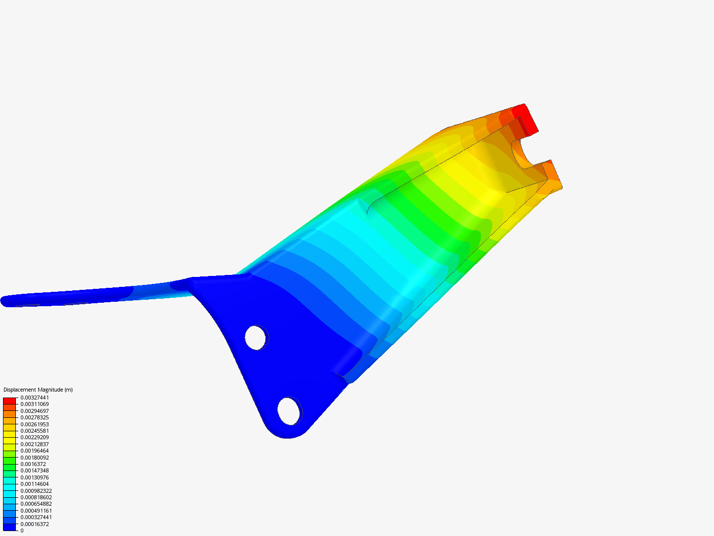 Throttle Bracket by 192ee35721cf4a | SimScale