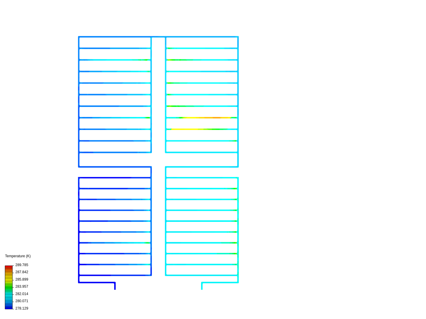 battery thermal cooling Simulation image