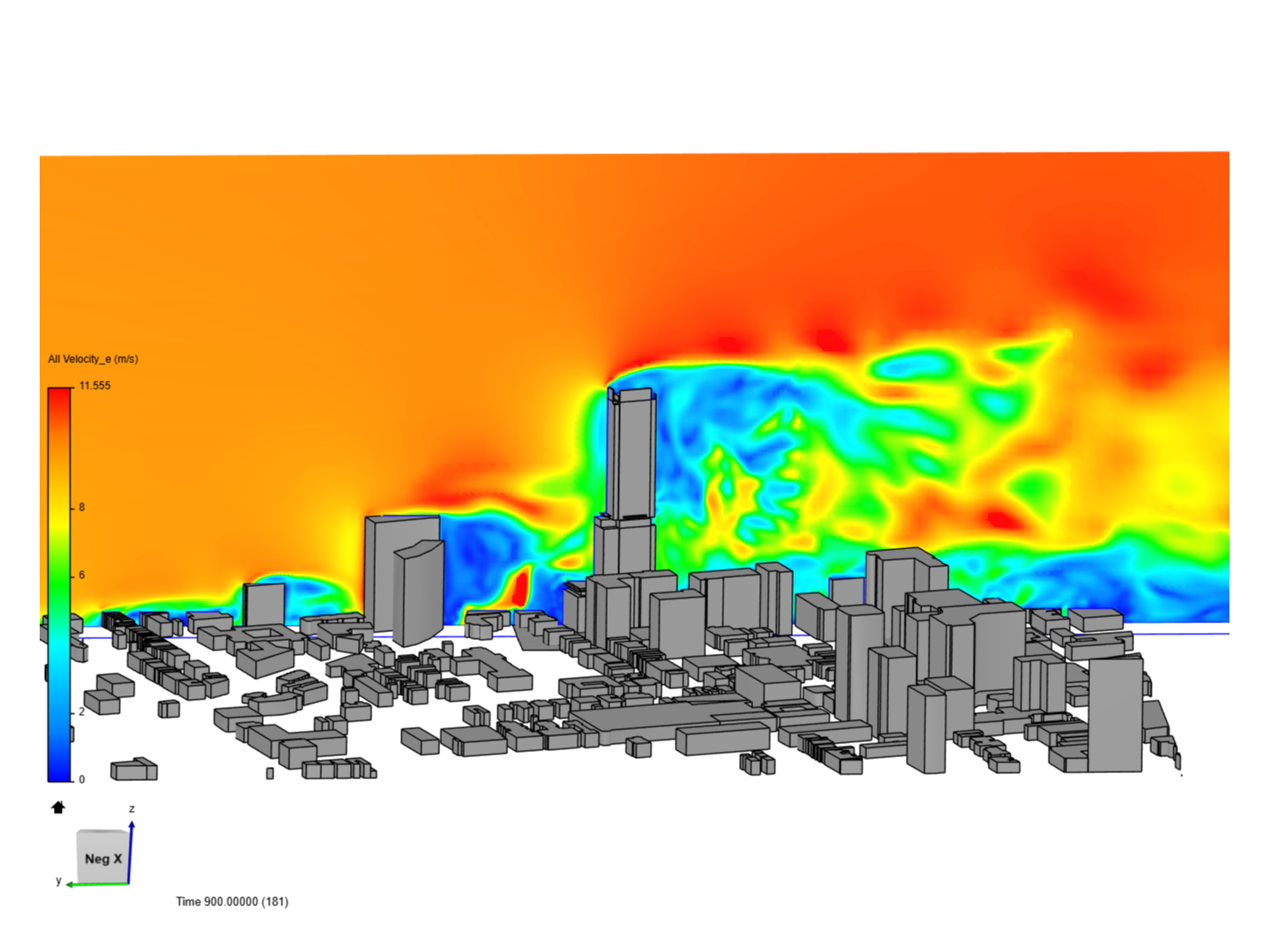 QB wind flow - Copy by 202322040530 | SimScale