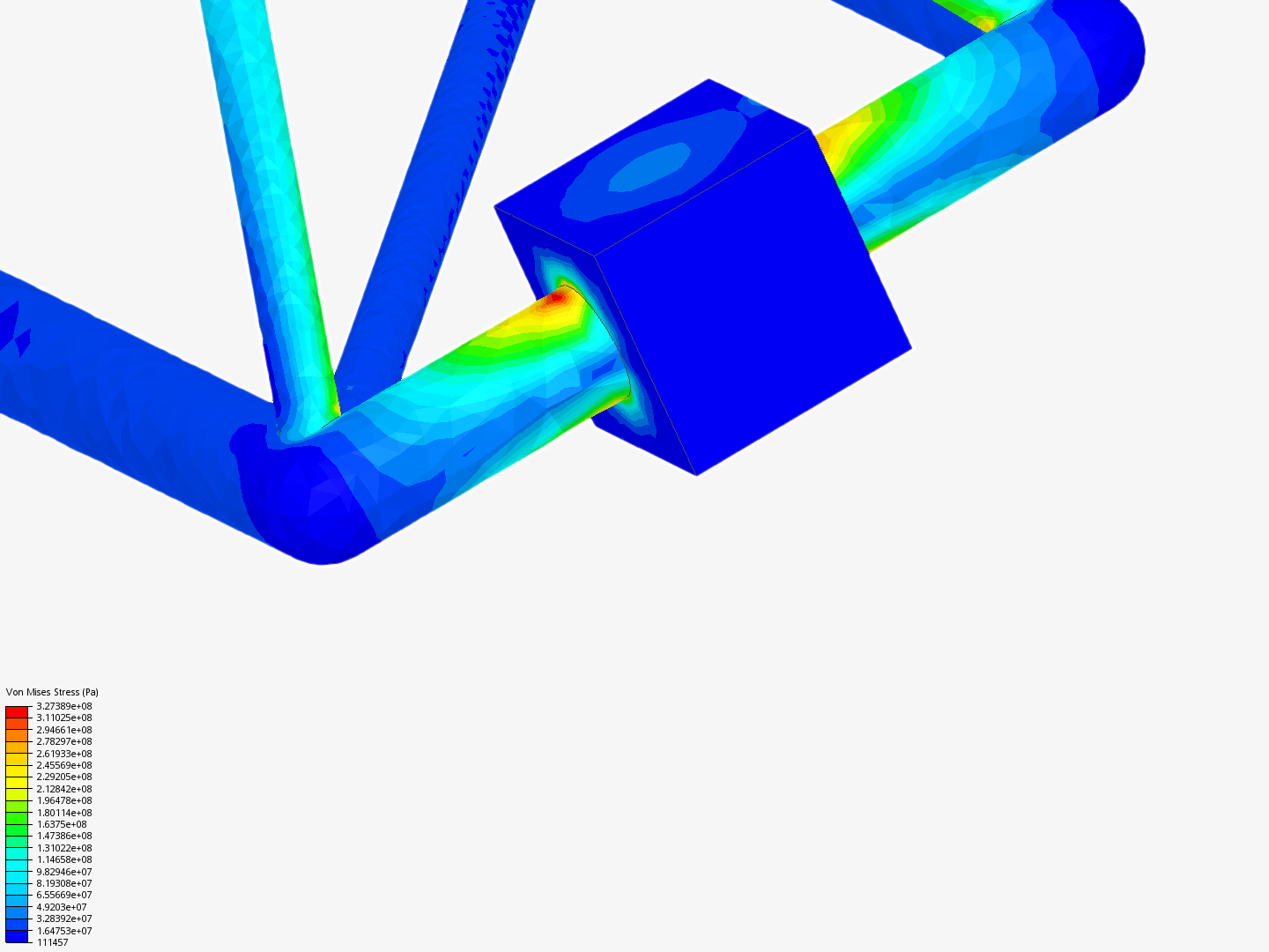 Tutorial - Linear static analysis of a crane by 319sh | SimScale
