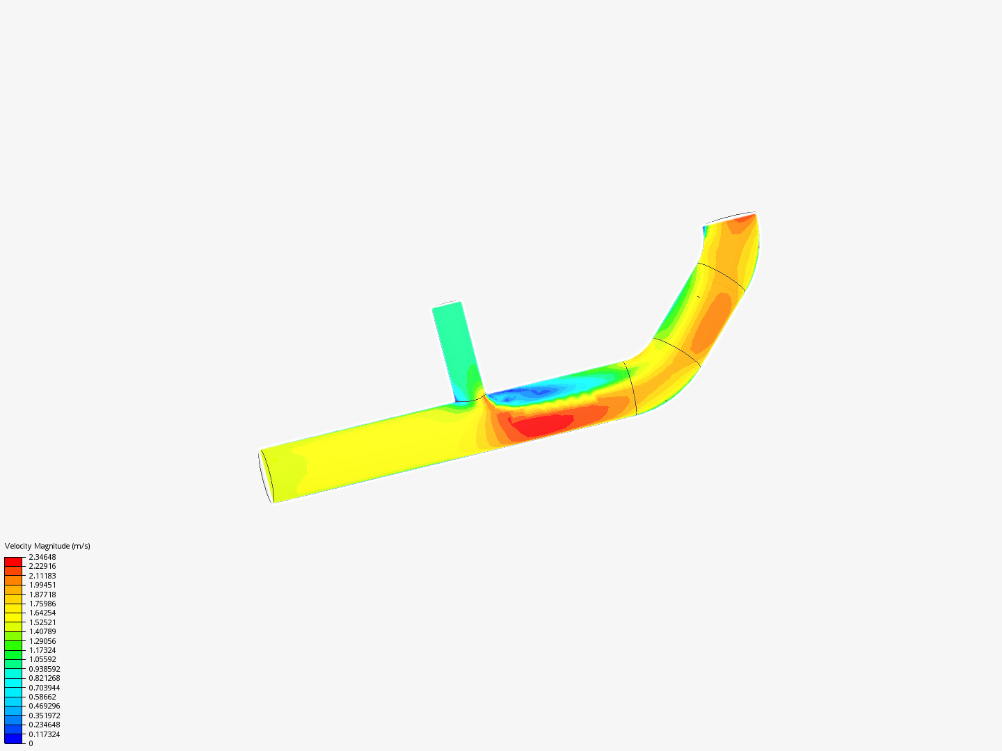 Tutorial 2: Pipe junction flow - Copy by 667788 | SimScal...