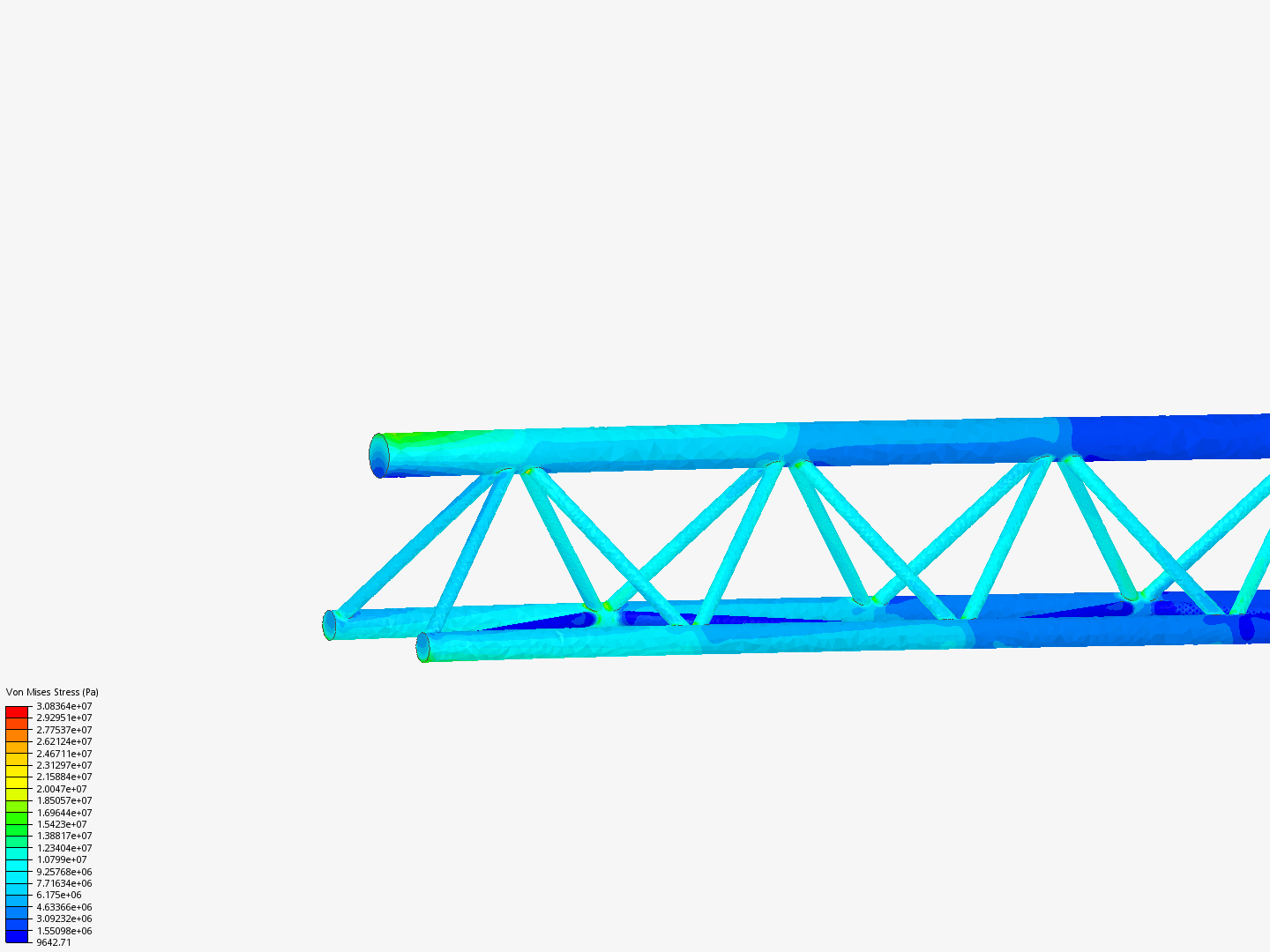 Tutorial - Linear static analysis of a crane by 7b8e94b8b3624d | SimScale