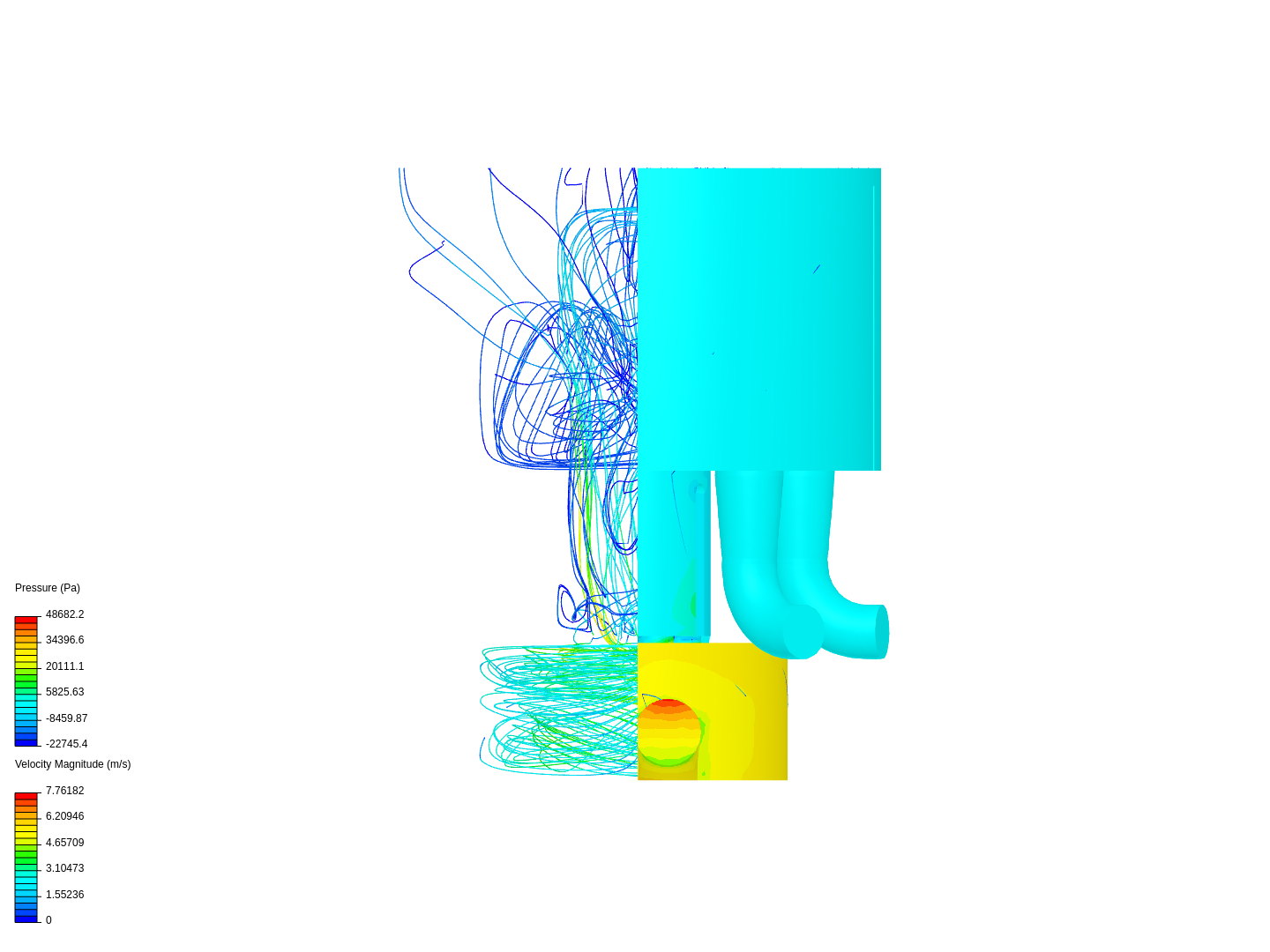 Model with doubled base by ASeen0 | SimScale
