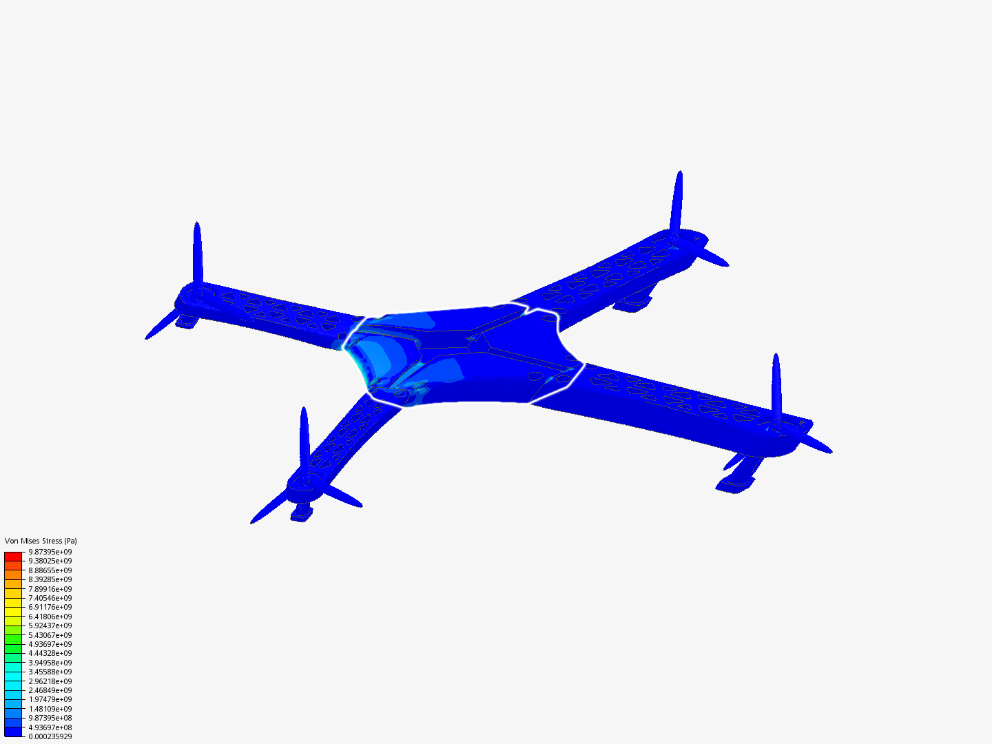 Drone Aero simulation 1 by AdamLegg | SimScale