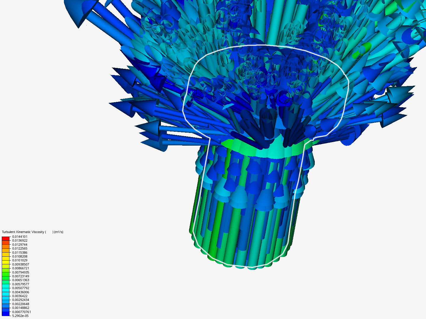Pipe flow through a pipe by AlejandroV12 | SimScale