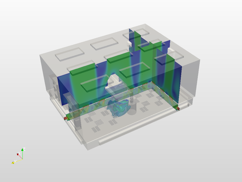 Cleanroom Ventilation Design with CFD image