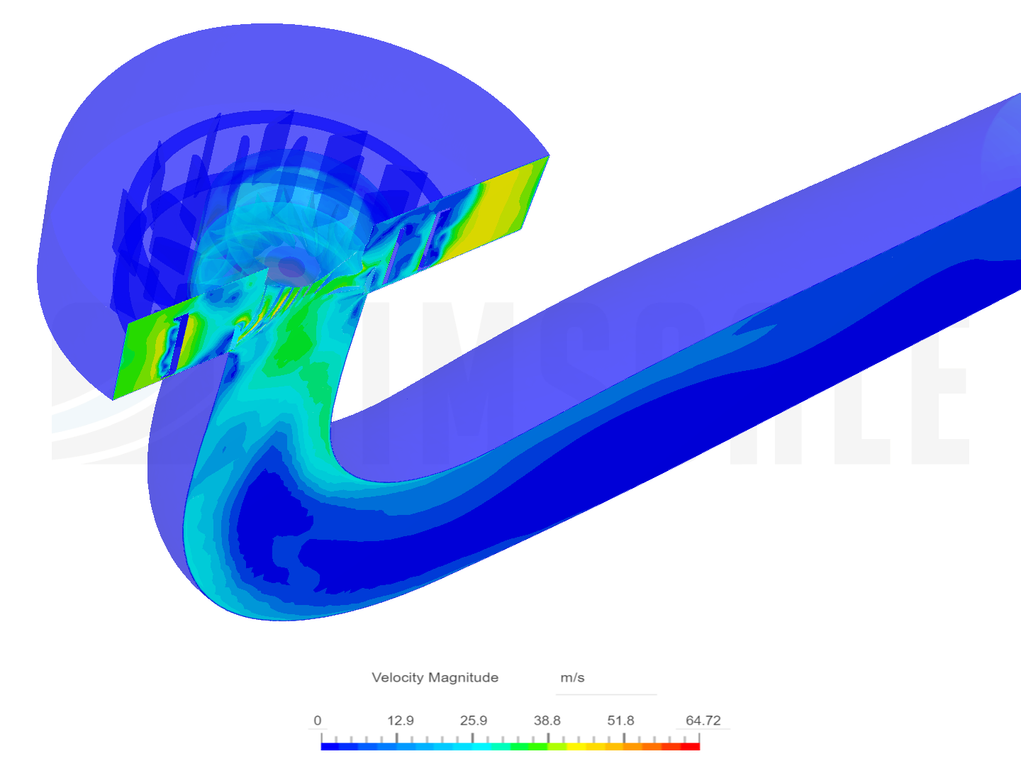 Tutorial: Fluid Flow Simulation Through a Water Turbine by ...