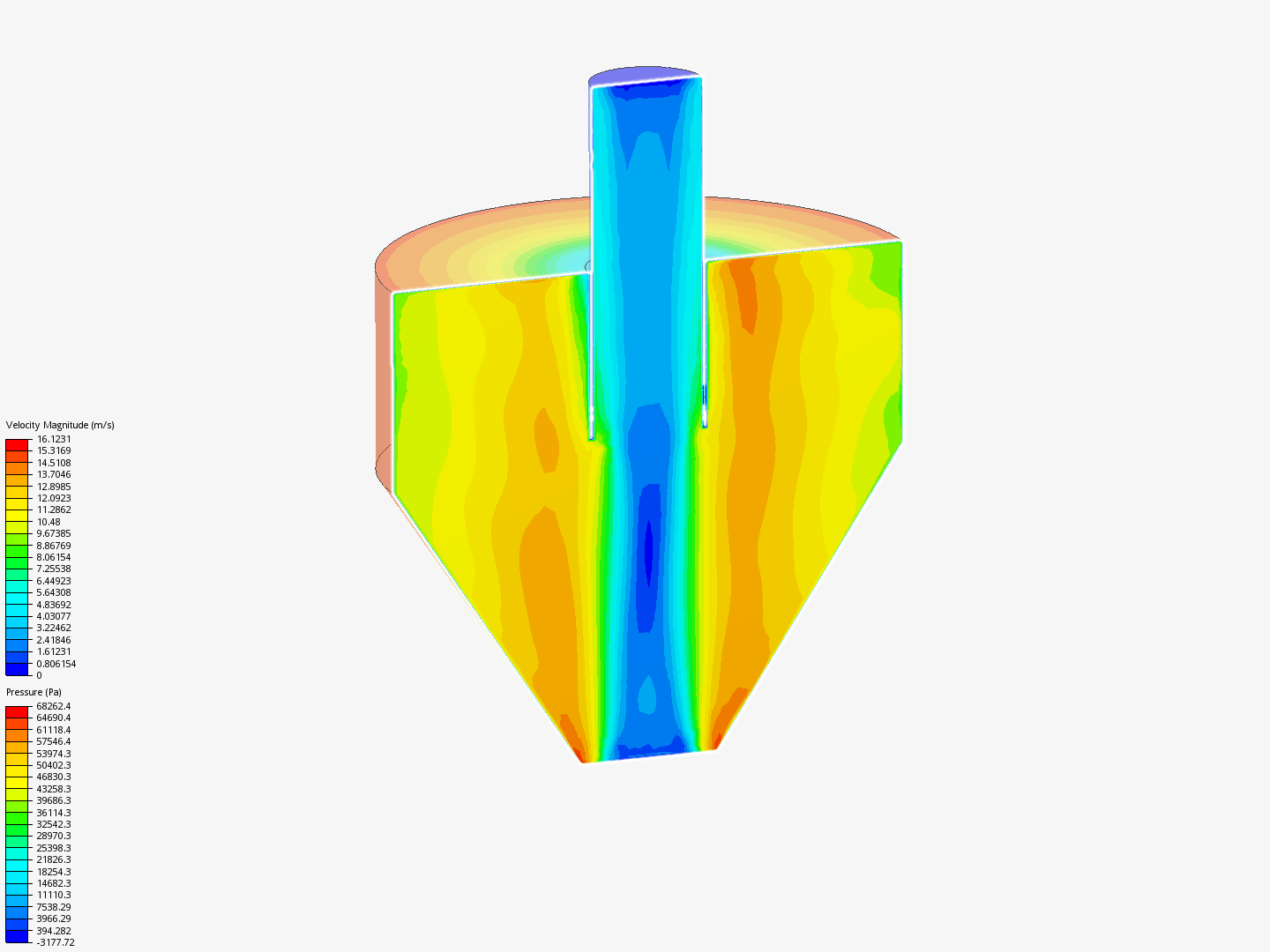 Cyclone CFD by BigMike26 | SimScale