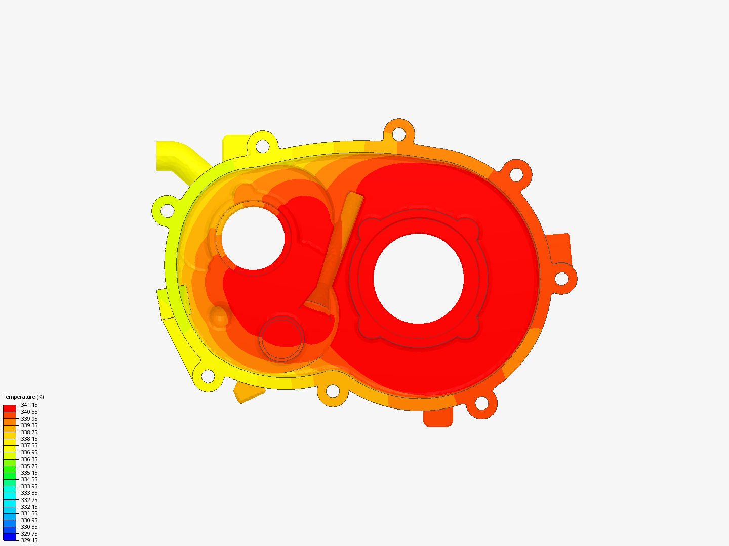 Tutorial: Thermal Analysis of a Differential Casing by Bisma | SimScale