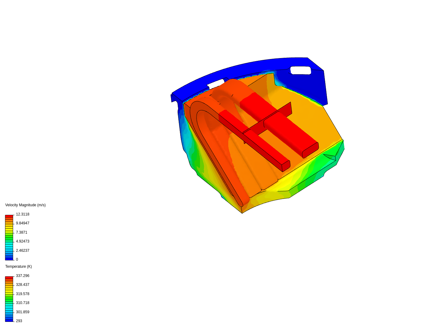Curved Heat Sink Flow 2 image
