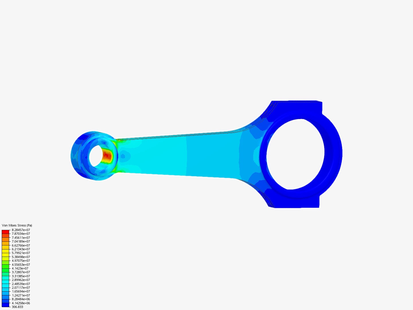 Connecting rod stress analysis - Copy image