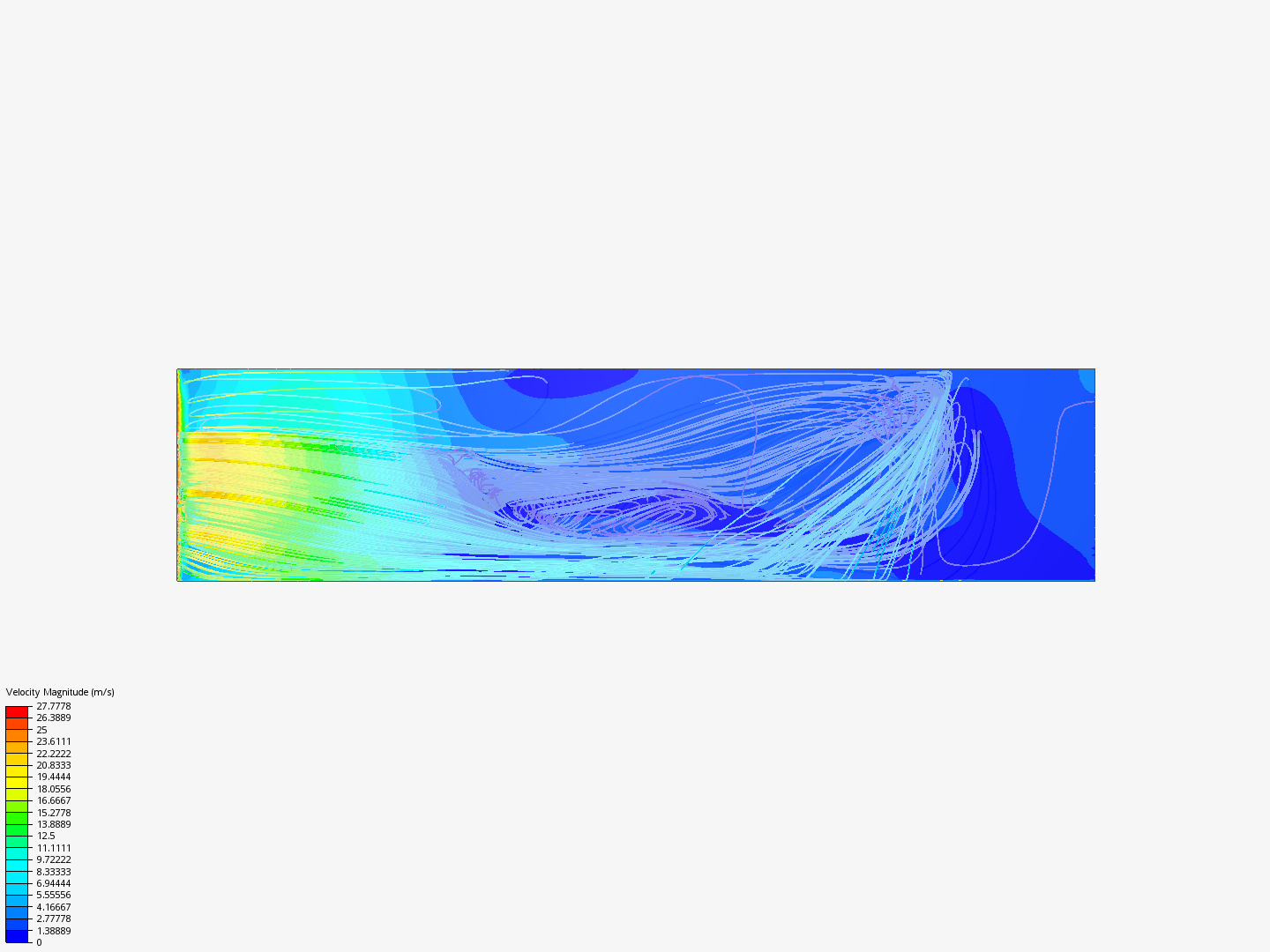 F1 Rear Wing Aerodynamic Analysis - STEM Fair 2024 - 100 kph - Copy image