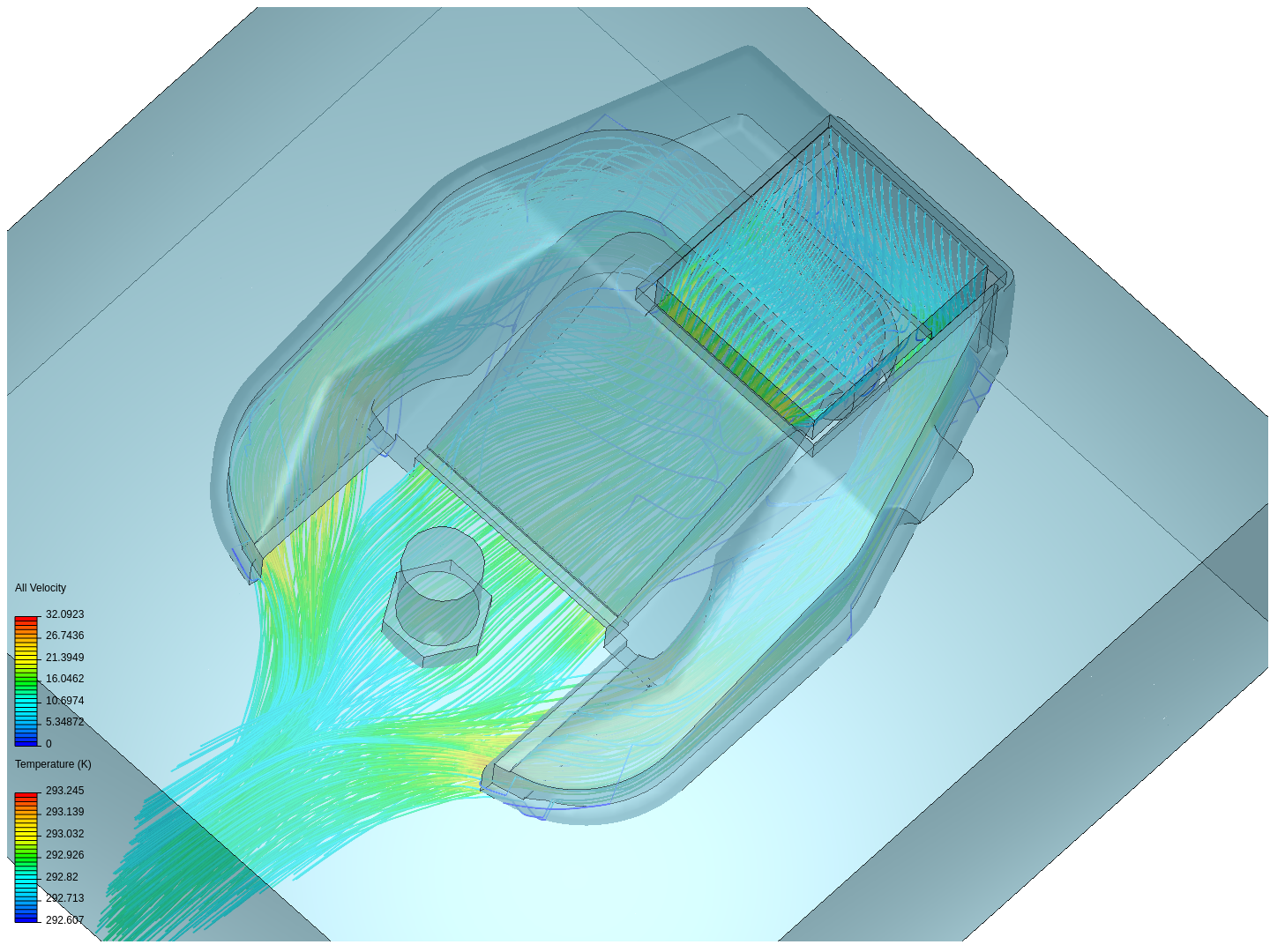 THiNK X1 5015 duct analysis image