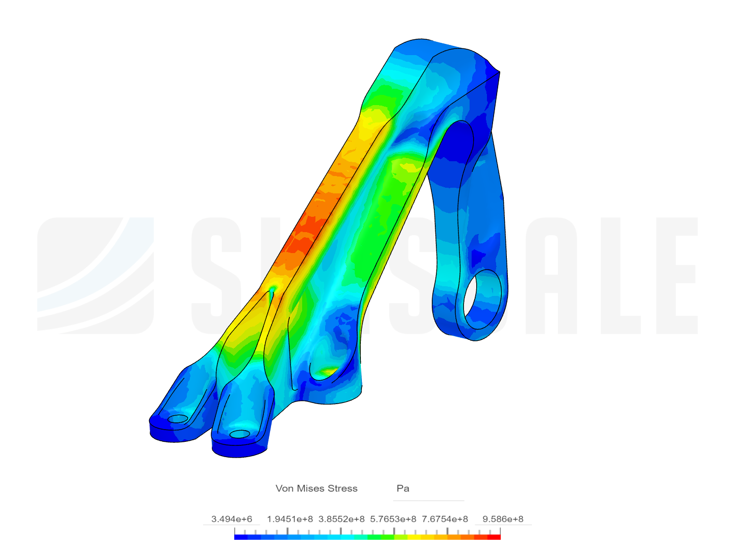 Coursera - FEM Linear, Nonlinear Analysis & Post-Processing Training - Bearing Bracket Analysis - Copy image