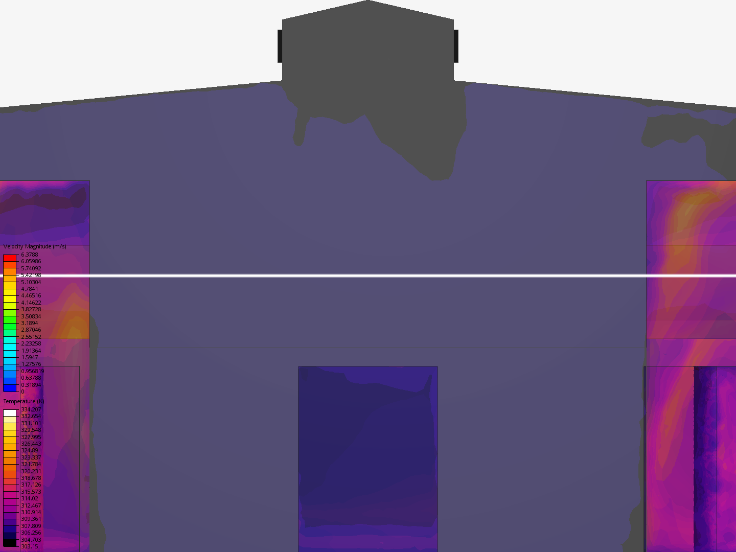 3 - Factory thermal comfort simulation - Forced ventilati...