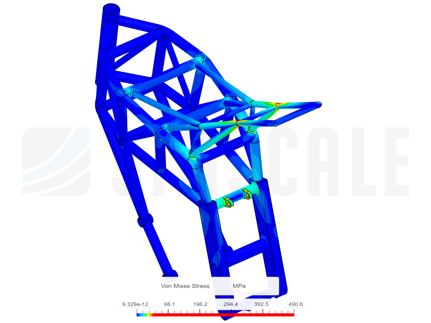 Motorcycle Chassis Simulation image