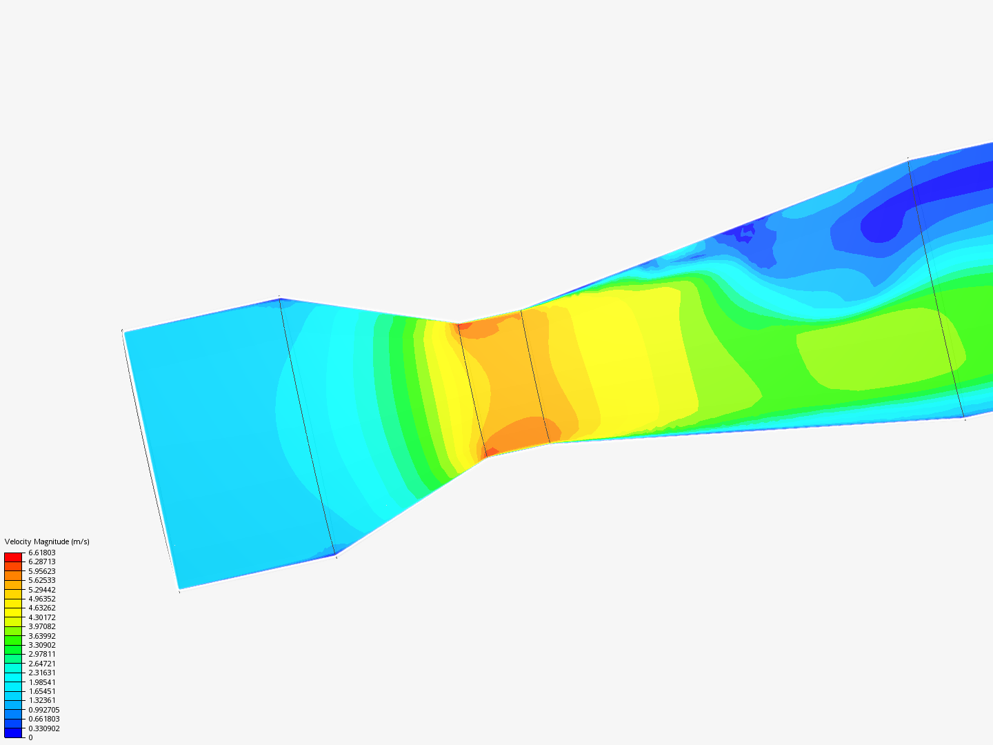 Venturi Meter (MatE 107) - Copy by HinaMiya | SimScale