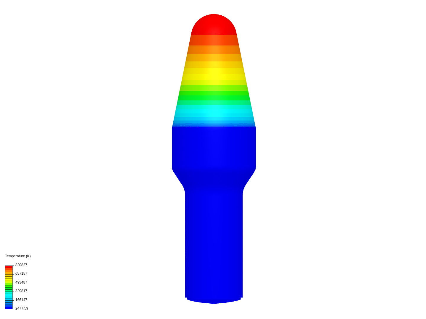 CFD Analysis of Rocket Nose Cone image