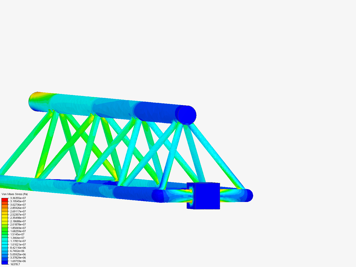 Tutorial - Linear static analysis of a crane by IsaakUlm | SimScale