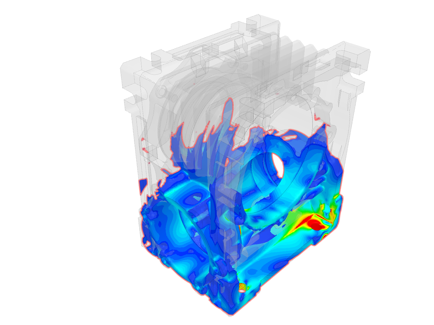 Worm Gearbox Structural Analysis image