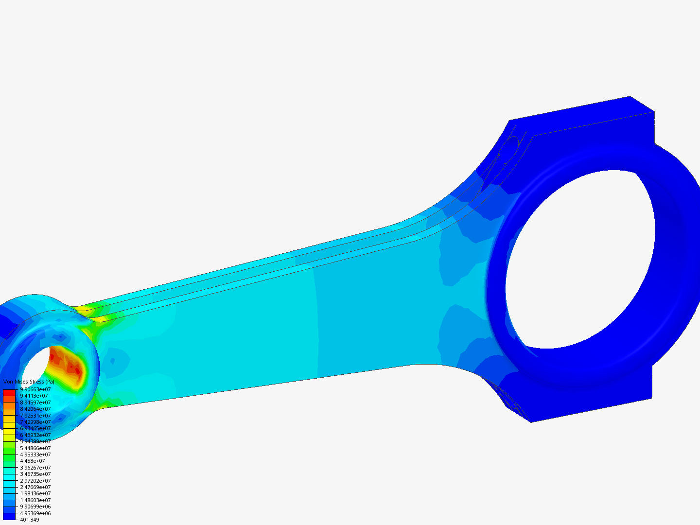 Connecting Rod by KIRANR | SimScale