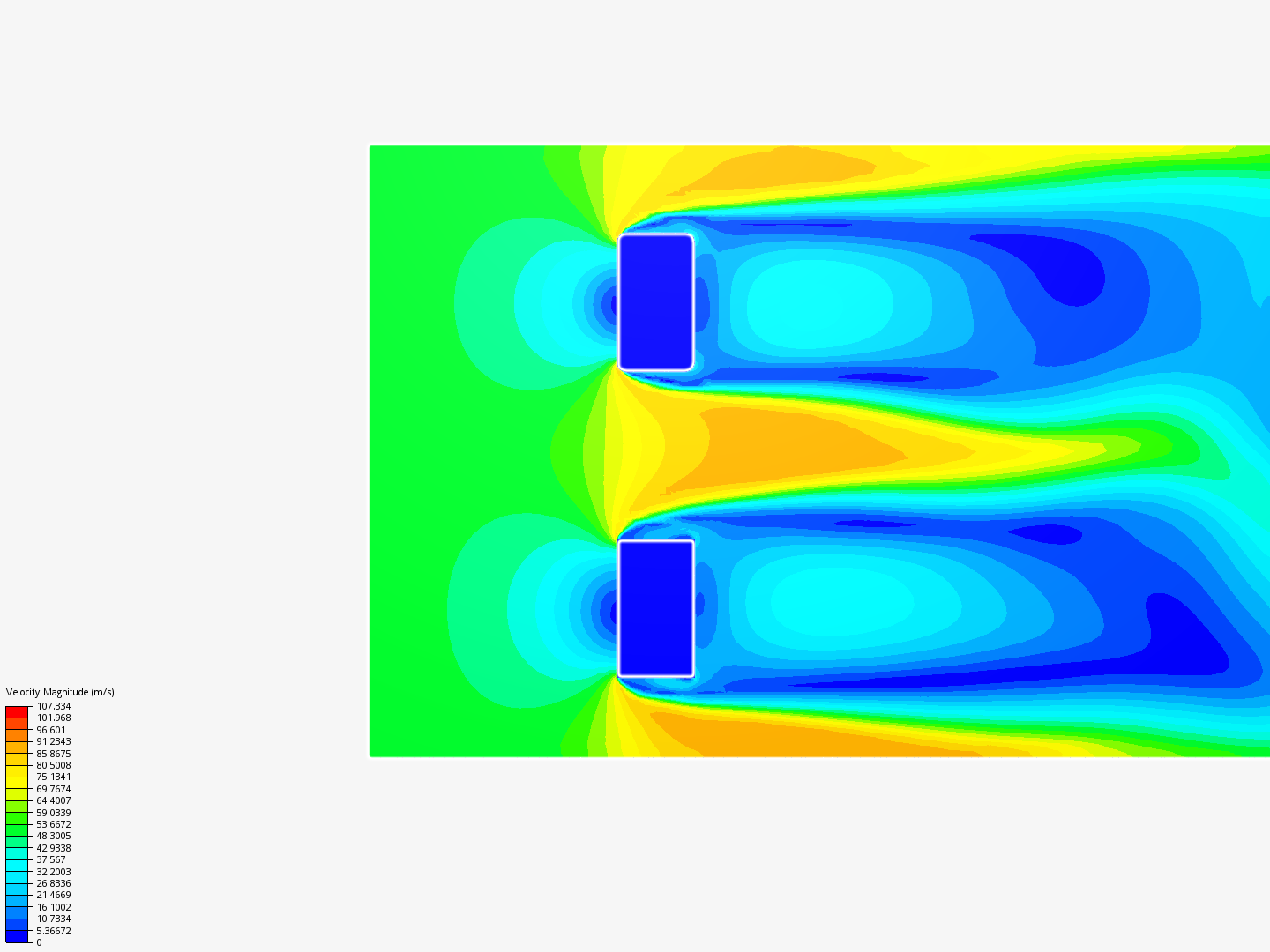 sharp edge and 25mm round edge comparision by Kamesh | SimScale