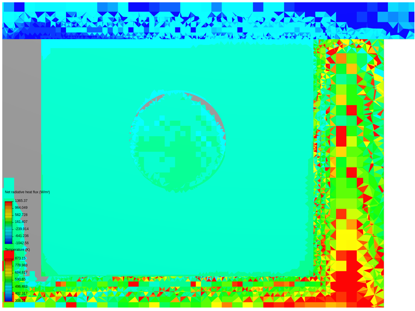 Temperature Analysis Fire Hydrant Main 2nd by MRFerreira SimScale