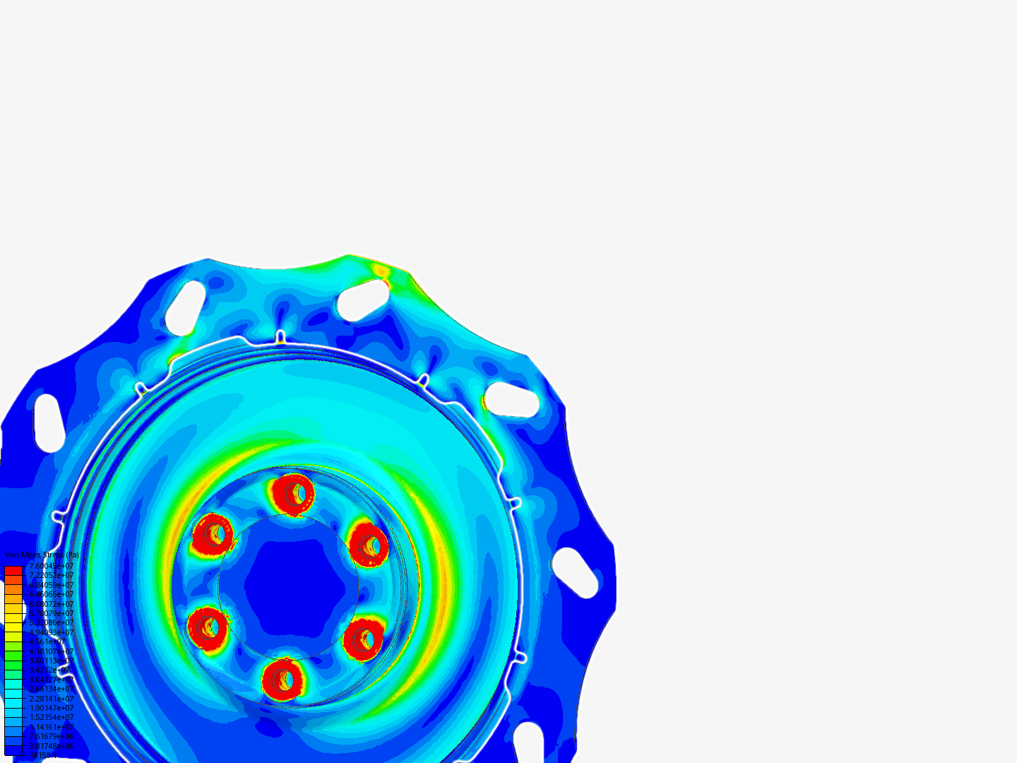 Rotor Simplified Assy V2 by Manon123 | SimScale...