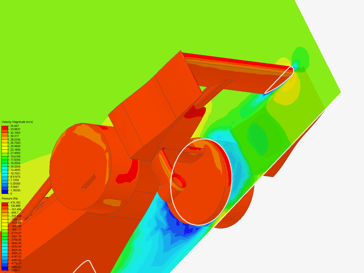 New rear and front wings by Mv1shadow | SimScale