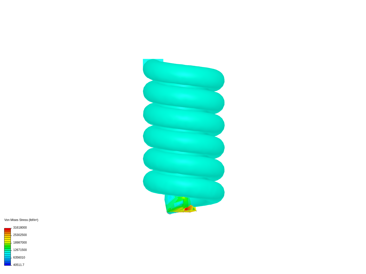 Torsion Spring by NiAg52 | SimScale