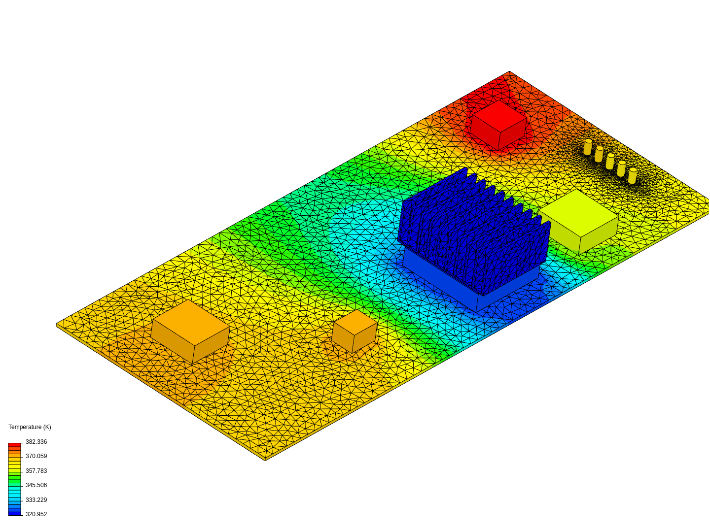 Circuit board by Ozapata | SimScale...