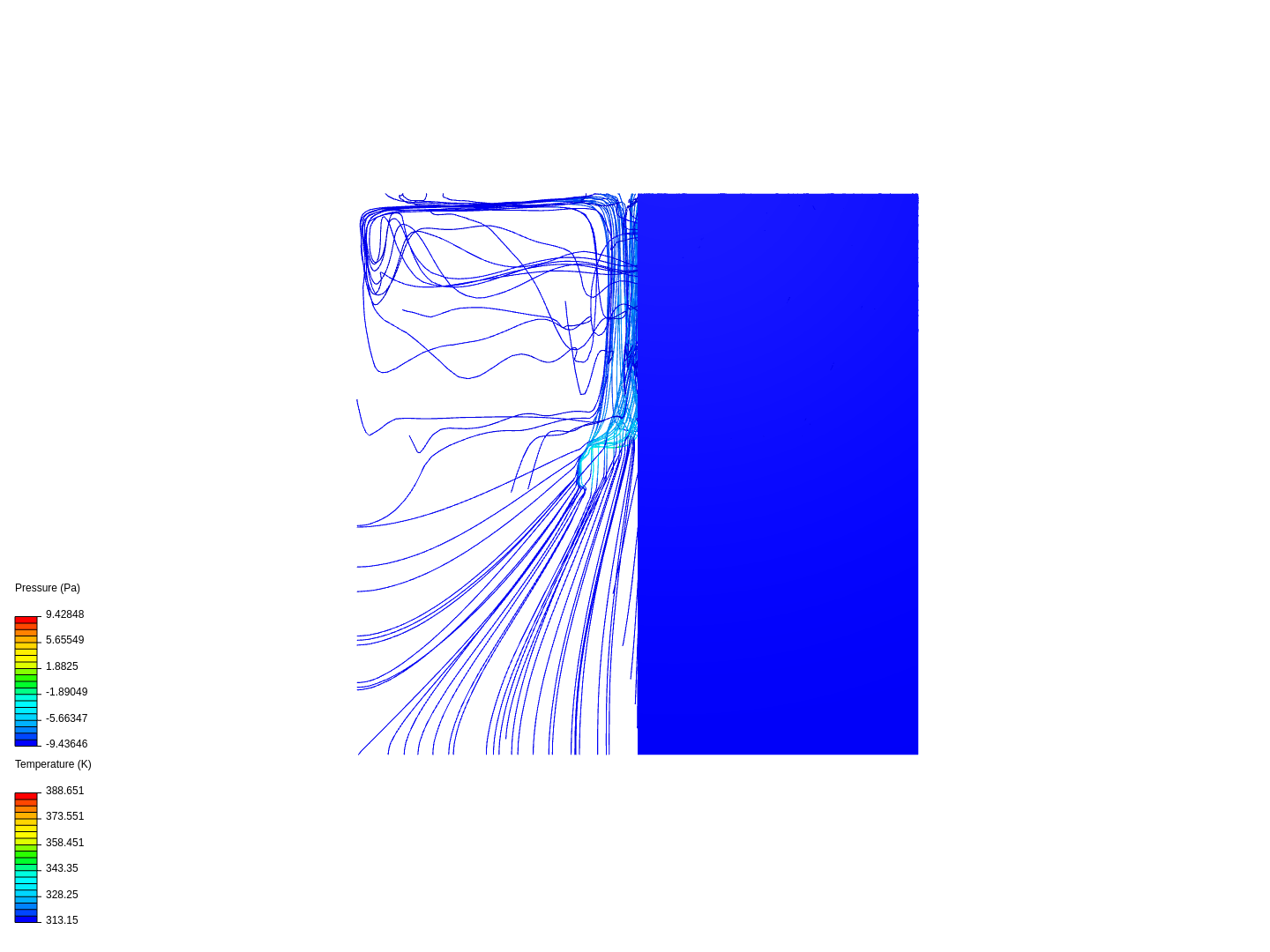 Elect Box2 - Heat conjugate simulation image