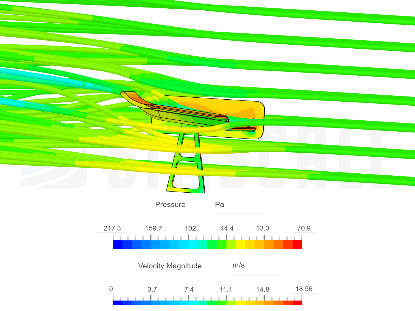 Coursera - AirFlow around GT car Spoiler - Rashed image