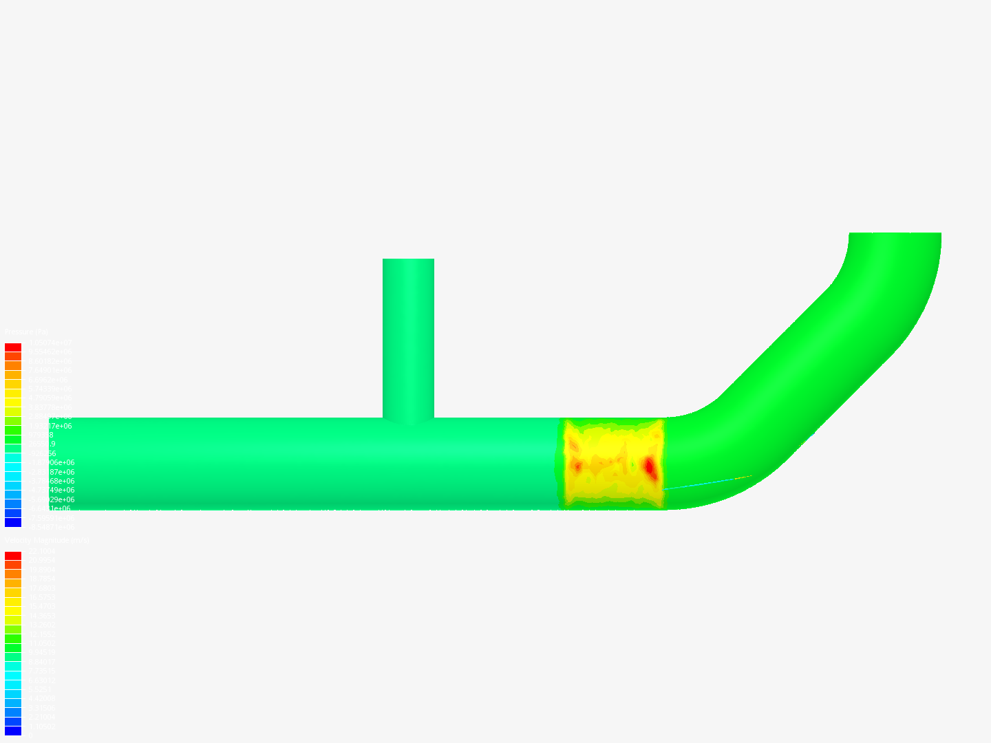 RAMPS Pipe Flow CFD by Ruben_Benito | SimScale