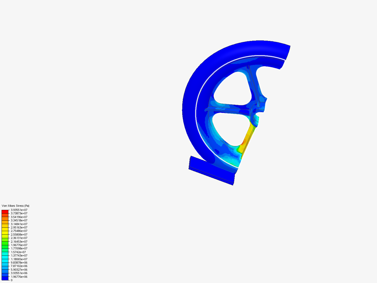 Tutorial: Nonlinear Analysis of a Wheel by SMaravilla | SimScale