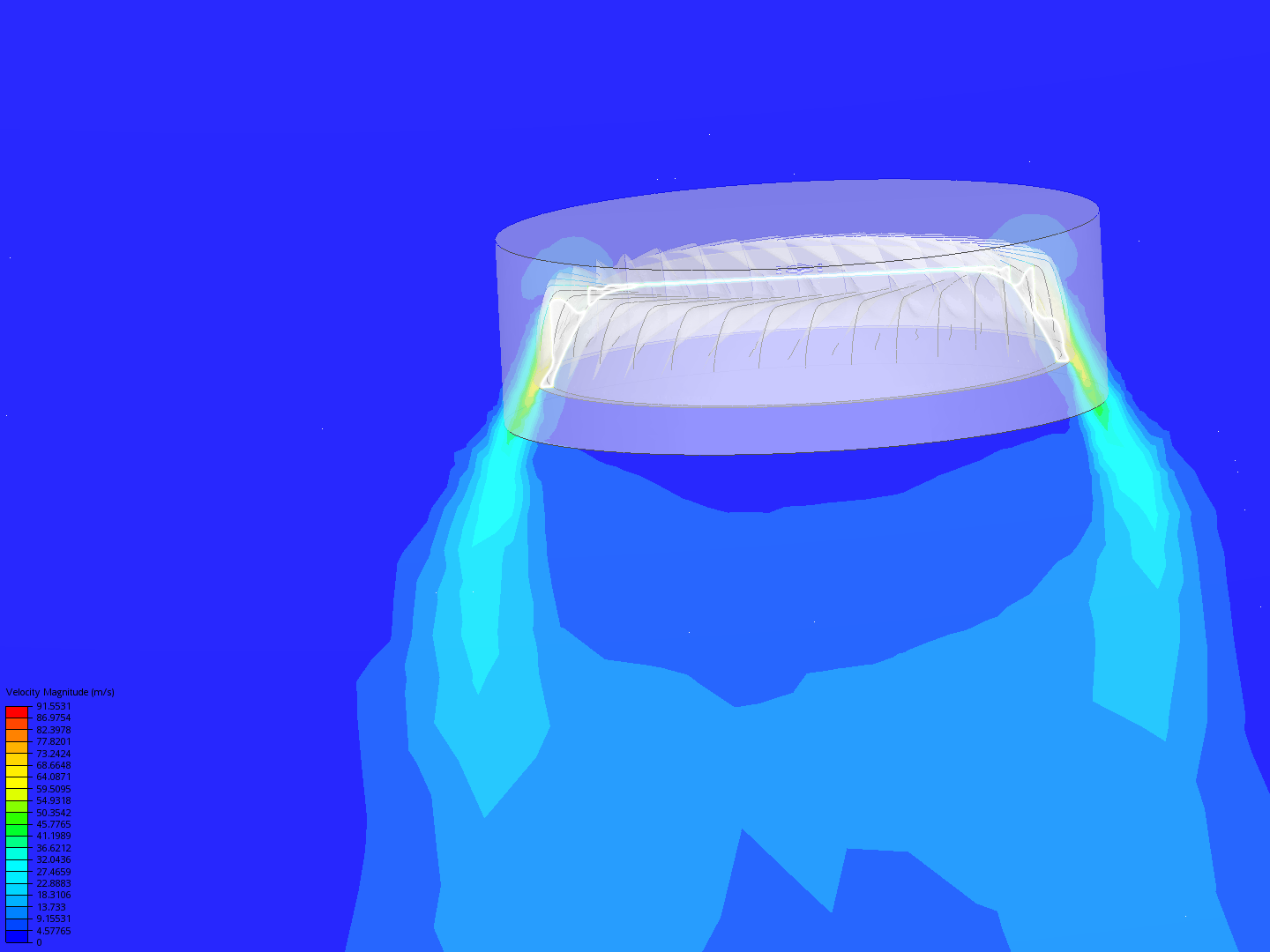 CFD_240M_Enc_PF6000_36_Fins_Rev_H5A6_1 by SPQ2084 | SimScale