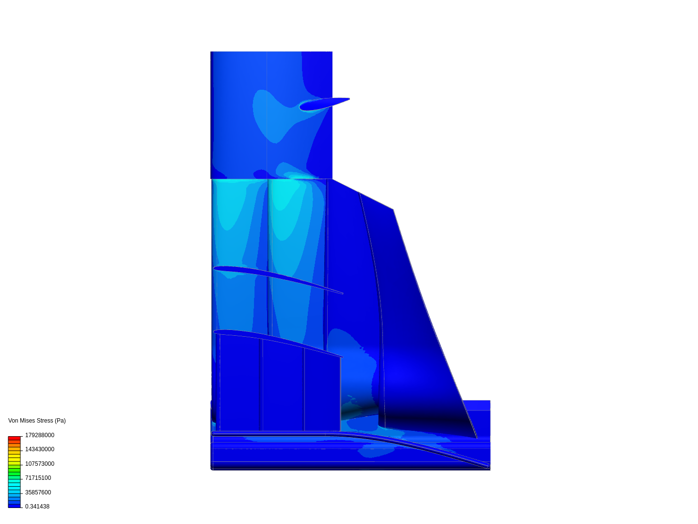 Wing simulation by SaarM | SimScale...