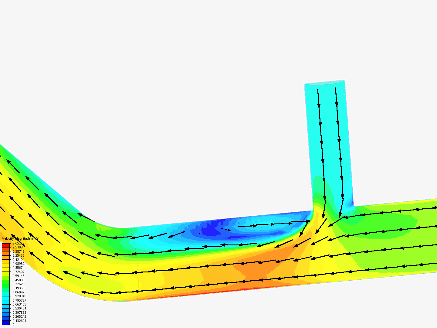 Tutorial 2: Pipe junction flow by SeanChinook | SimScale