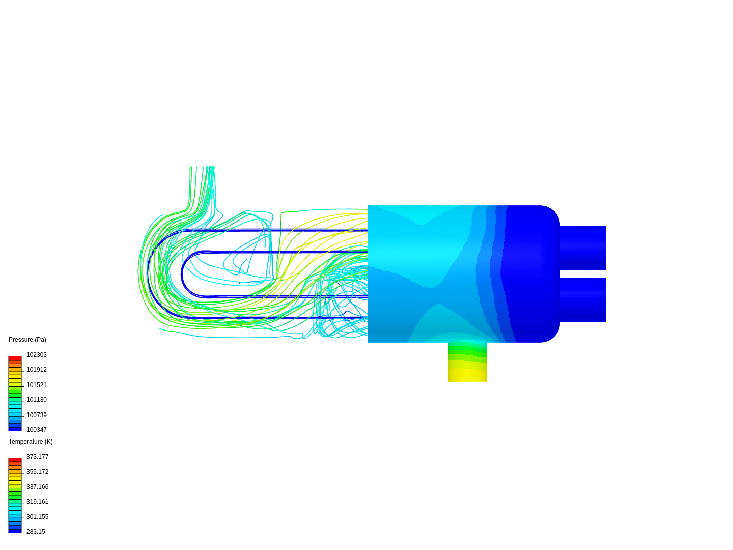 CFD Tutorial 03: U Type Heat Exchanger image