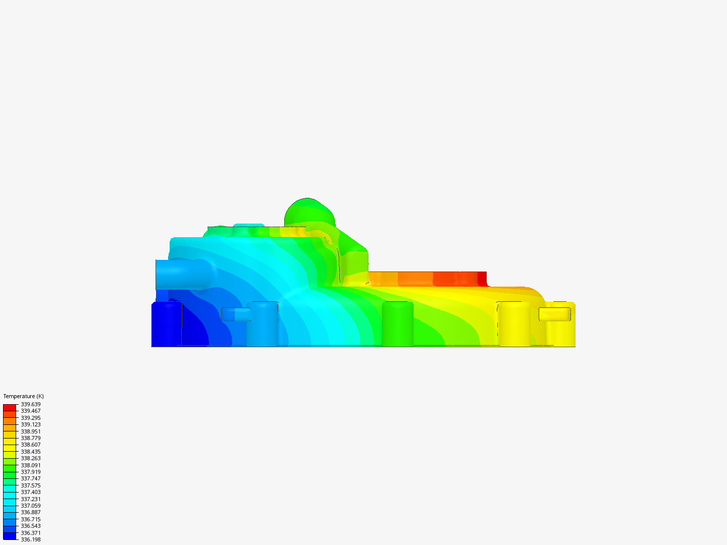 Tutorial 3: Thermal Analysis of a Differential Casing by Simlq | SimScale