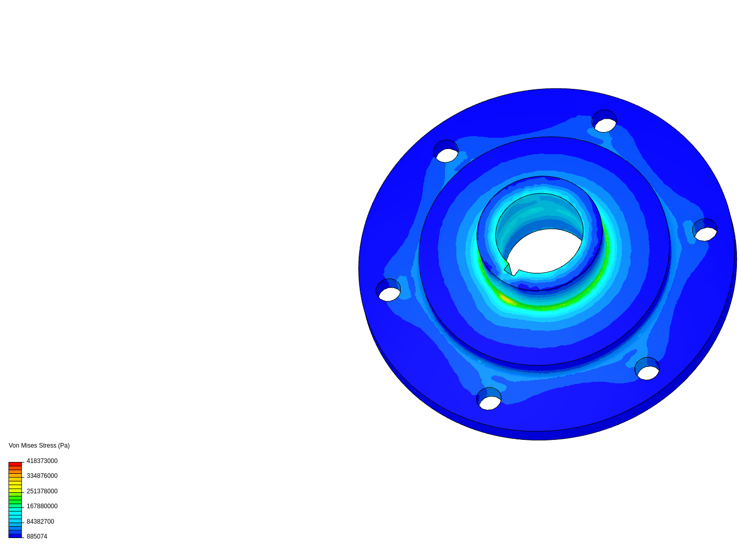 Wheel Hub by Te_INITIAL | SimScale