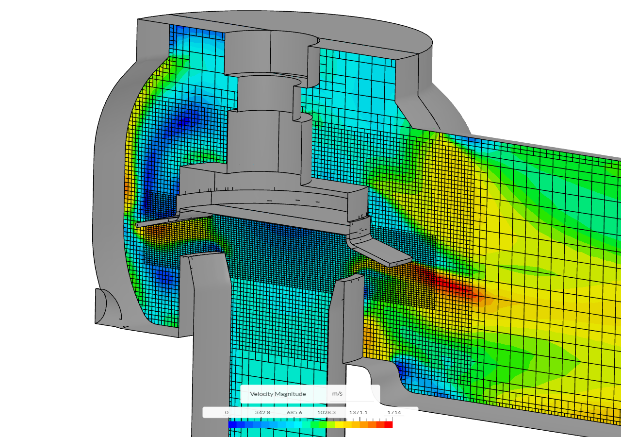 High Pressure Valve - Hydrogen Real Gas image