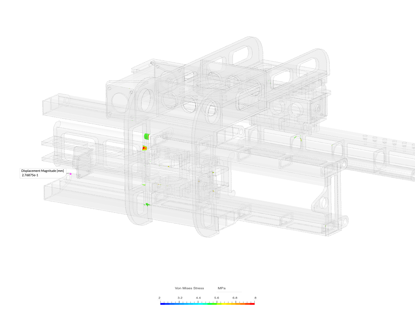 Robotic Gripper Linear FEA Demo image