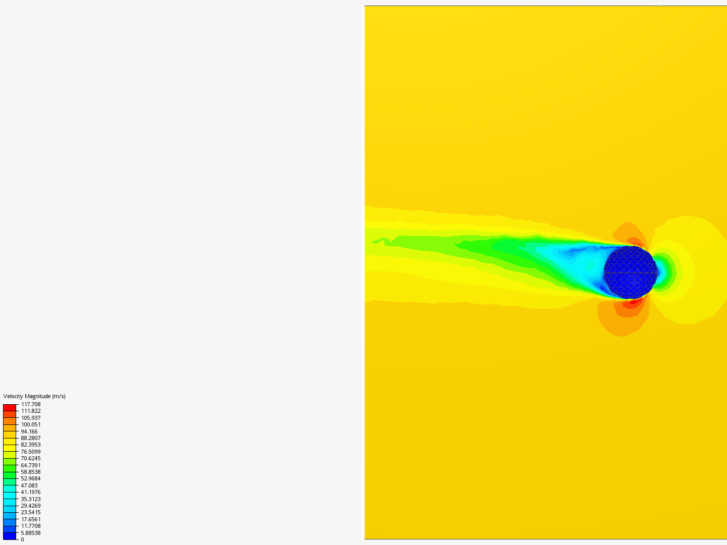 BB Pellet Dimpled - Compressible Simulation image