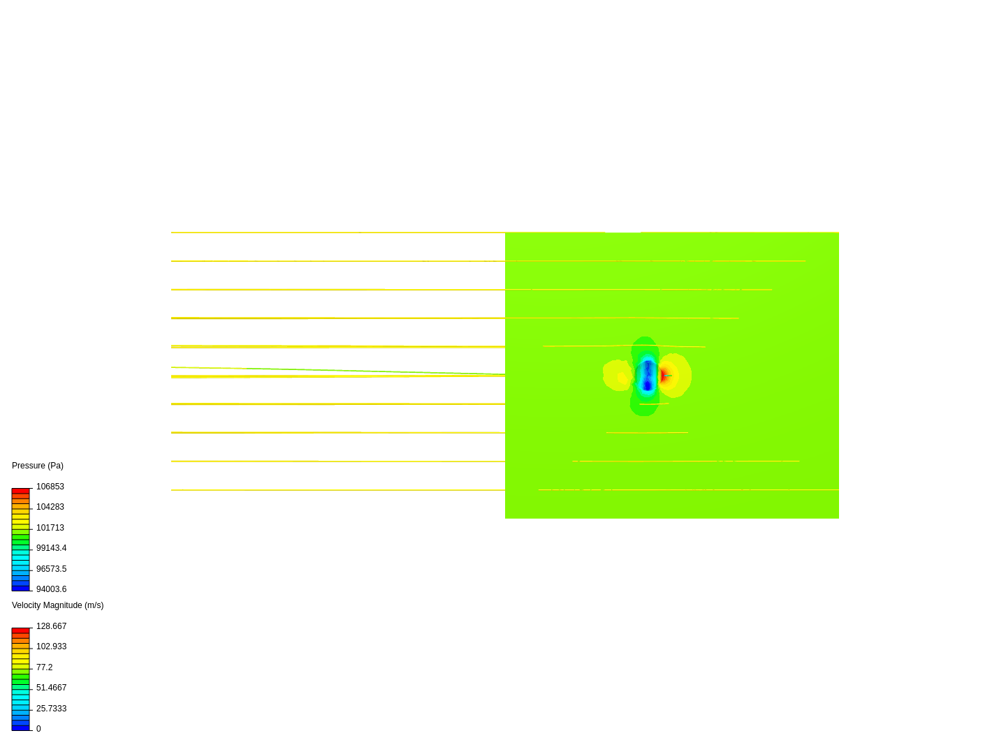 BB Pellet Normal - Compressible Simulation image