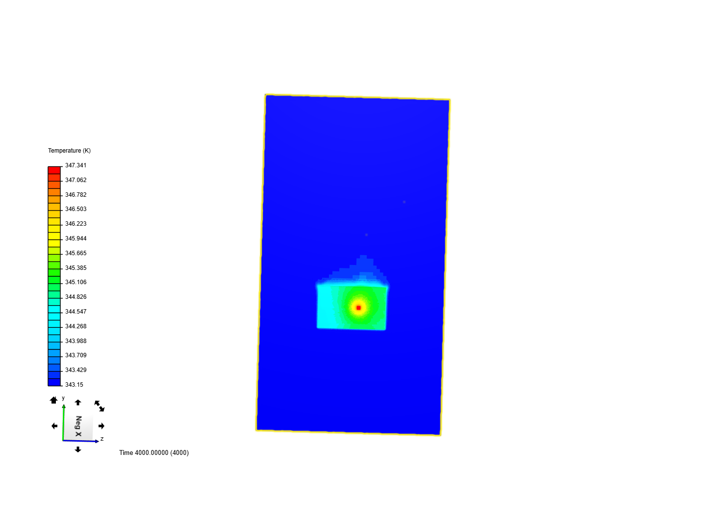 Mounting Bracket - CHT Simulation (g -y) image