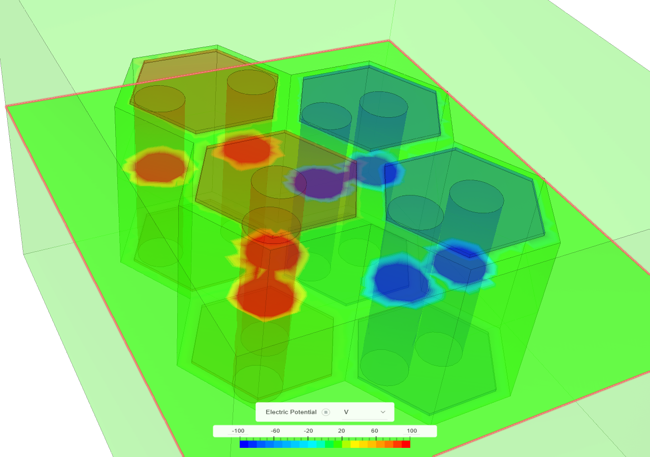TSV Capacitive Test by TrevorNiblock | SimScale