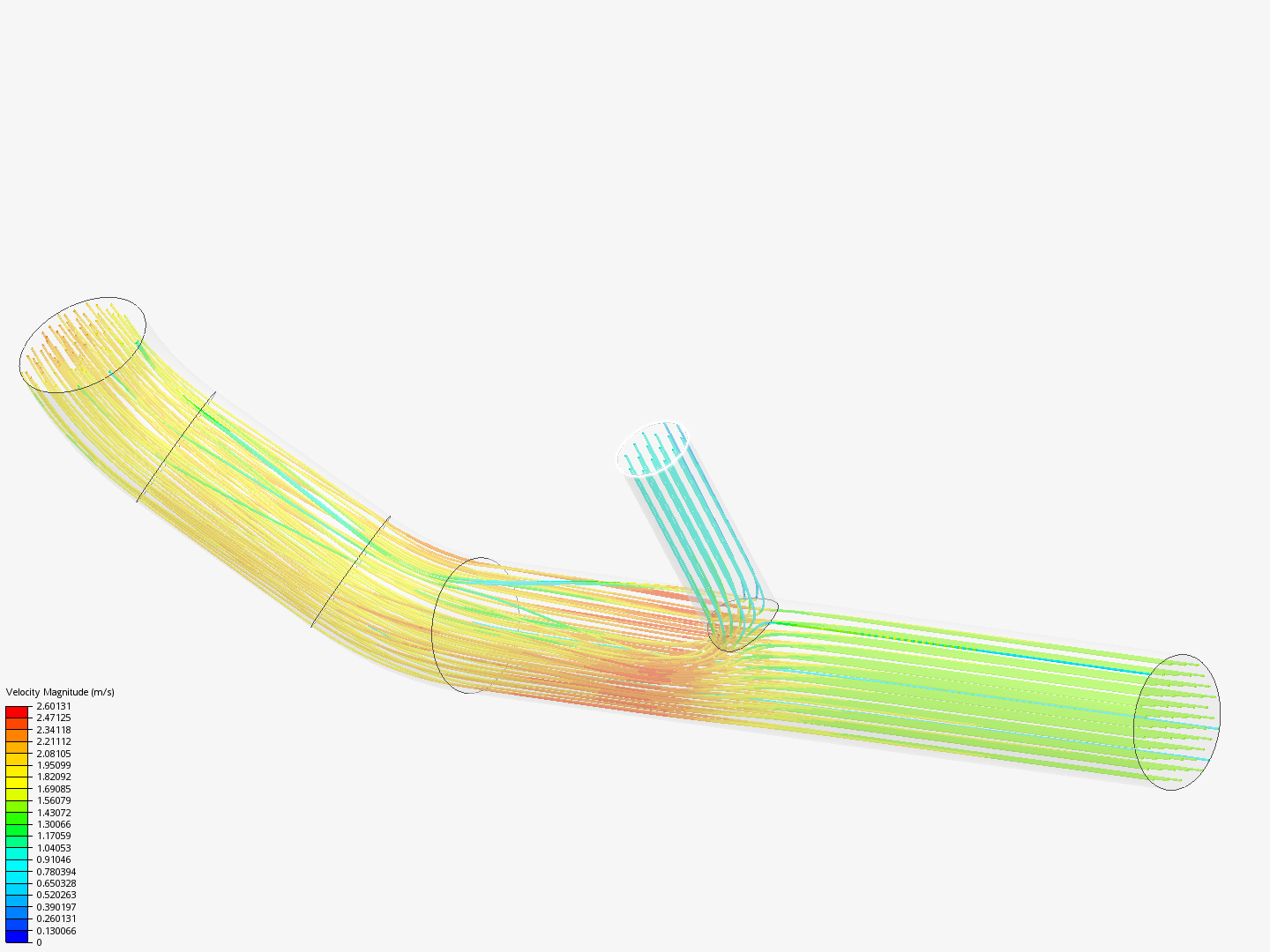 Tutorial 2: Pipe junction flow by Tuomas | SimScale